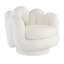 Serpentine Swivel Barrel Chair