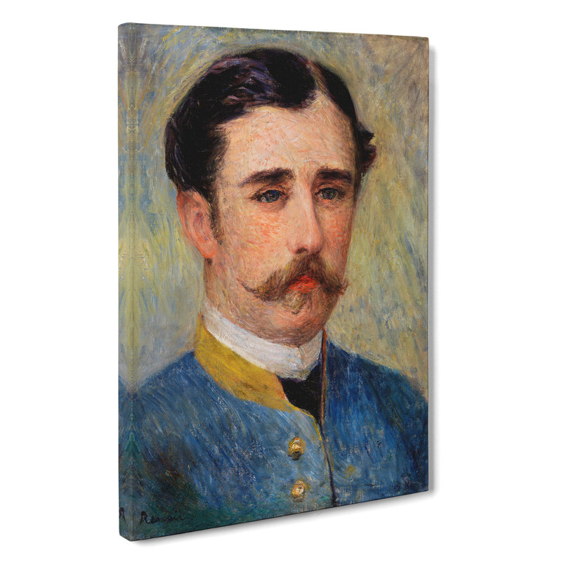 Portrait Of A Man by Pierre-Auguste Renoir - Wrapped Canvas, 76cm H x 50cm W x 3cm D