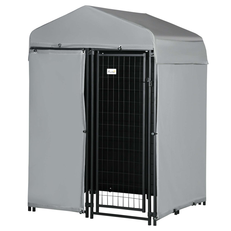 Chenil d'extérieur polyvalent avec caractéristiques de protection avancées pour animaux de compagnie