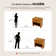 Reeder 24"W 2-Drawer Mid-Century Modern Nightstand with Secret Hidden Compartment ,Built-in Outlets(Set of 2)