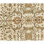 Hand Knotted Wool Area Rug in Gold