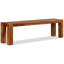 Banc en bois massif Hanneli-1303395634
