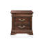 Table de chevet 2 tiroirs Treska