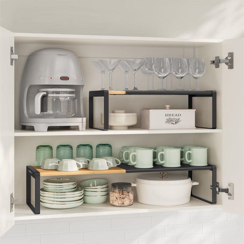 Stainless Steel Spice Rack, Black
