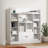 Modern Cube Bookshelf, Bookcase With With 11 Cubbies And 2 Cabinets, Freestanding Book Storage Shelves For Bedroom, Playroom, Hallway-2080751502