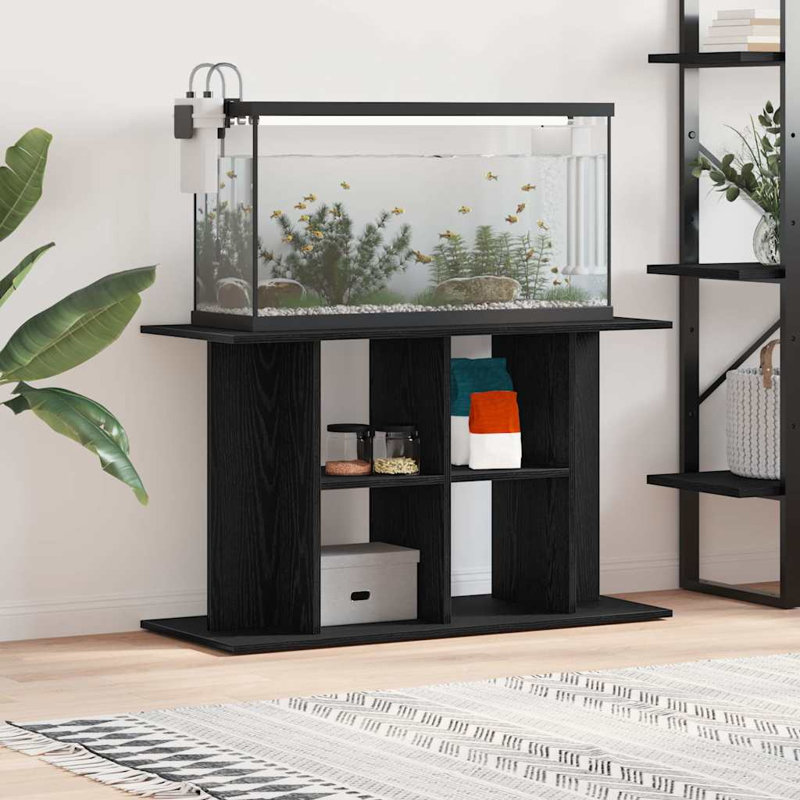 Morada Aquarium Stand, Black Oak, 60cm H x 100cm W x 40cm D