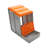 4-Compartment Chicken Nesting Box With Egg Collection-404353854