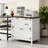 Four-Drawer Farmhouse Style Lateral Filing Cabinet for Home and Office Storage with Rustic Design and Durable Construction-1552336734