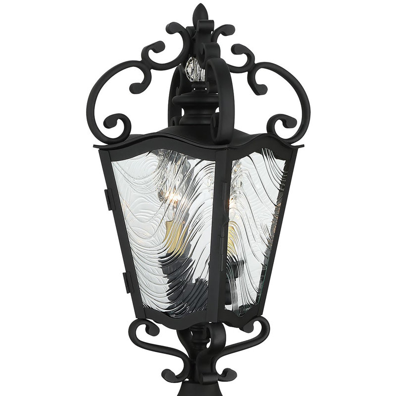 Tête de lanterne câblée 1 lumière H 28,25 po Abilyn