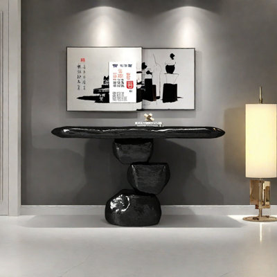 Modern Minimalist Art Design Console Table