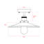 Annah Semi Flush Mount