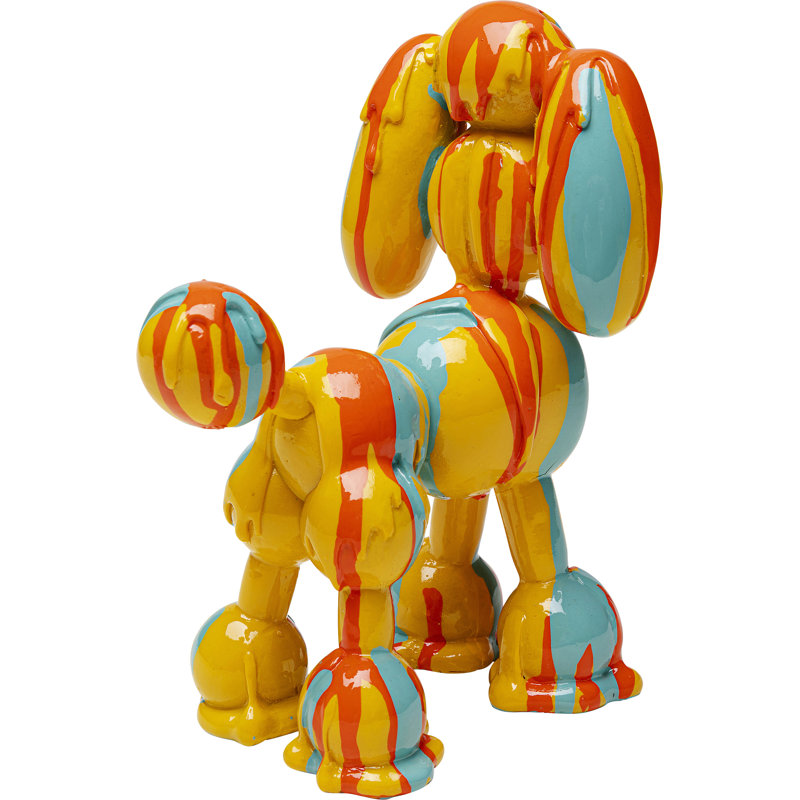 Holi Dog Figurine