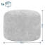 55cm Wide Round No Pattern Pouffe Ottoman-1612264092