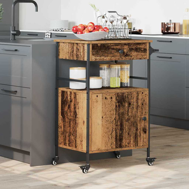Kitchen Cart, Old wood