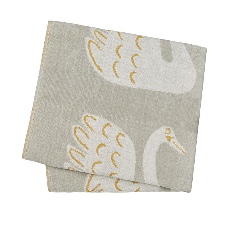 Swan Ultra Light Fingertip Towel, Pebble