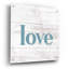 «Love» par Yass Naffas Designs, art mural en verre acrylique-1900534997