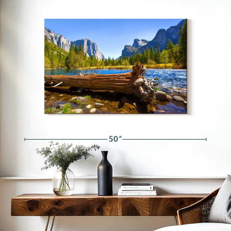 Alvord Merced River, H 26 po x l 39 po