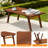 Rectangle Wood Folding Coffee Table