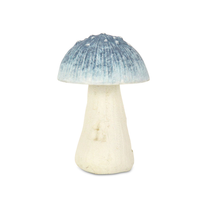 Décoration champignon Cliffes, Bleu