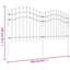 Meyerwood Black Metal Fence Panels Included-1996559085