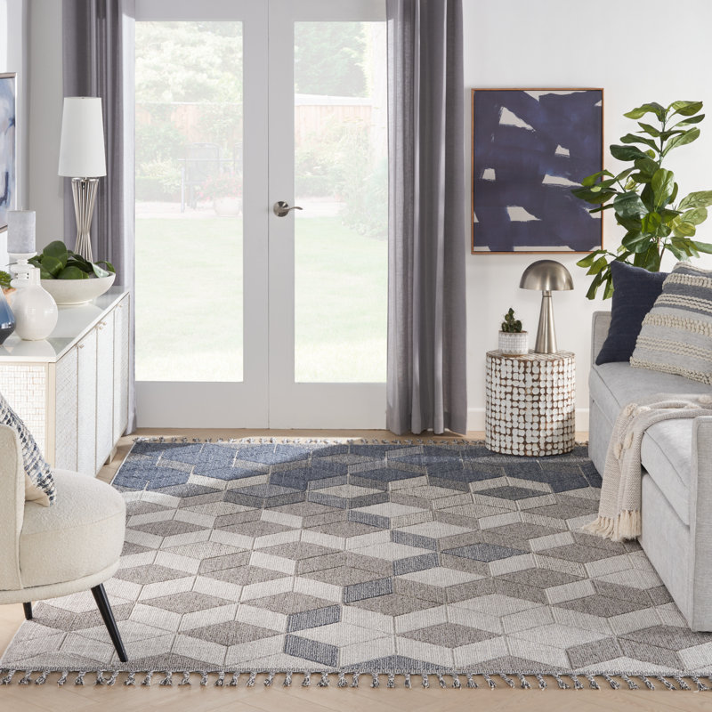 Heddy Geometric Indoor Rug, Rectangle 7'10" x 10'6"