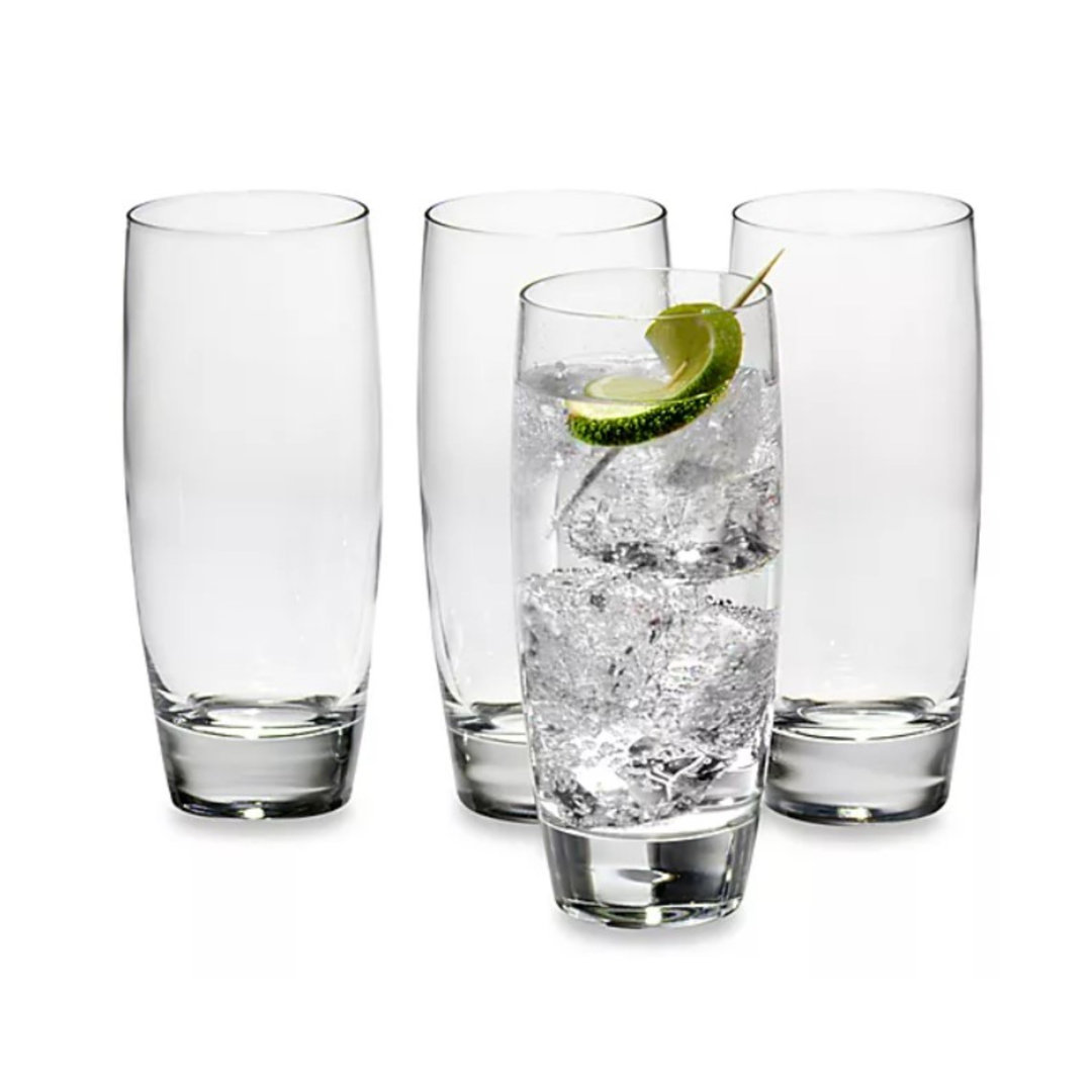 Luigi Bormioli Michelangelo Masterpiece Hi-Ball Tumblers, 435ml