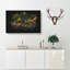 River Through An Autumn Forest - Wrapped Canvas-56642568