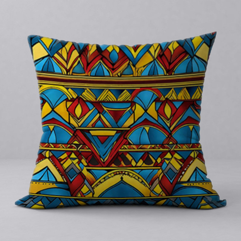 Housse et insert de coussin décoratif en polyester