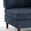 Fauteuil capitonné modulaire en velours côtelé-231553970