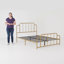Gurtha Metal Platform Bed-1518007083-1518007081