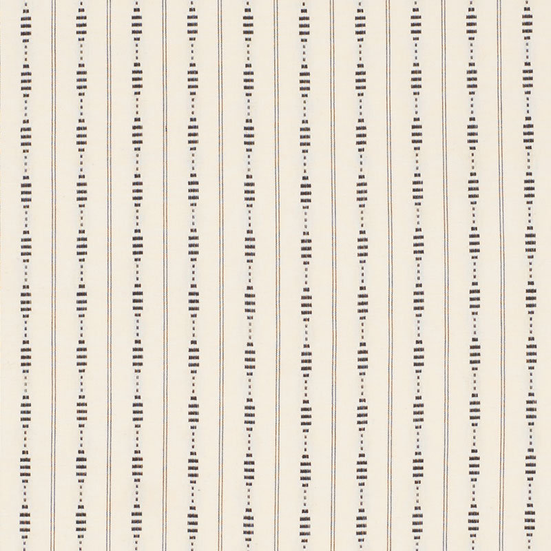 Rania Stripe Fabric, Black