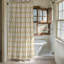 Motif bleu - Rideau de douche Premium-368240467