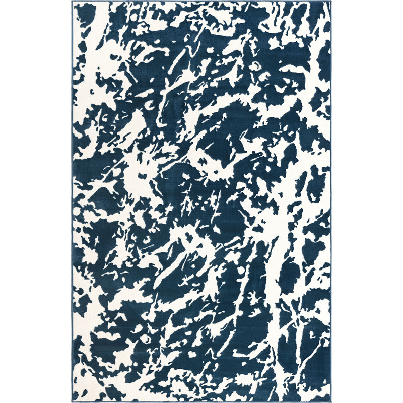 Tapis contemporain brun Bramore, Rectangle 5 pi 3 po x 8 pi