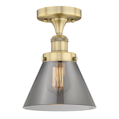 Plafonnier semi-encastré 1 lumière Cone