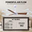 Ventilateur de plafond Alessandra 42-1358198243-1358198297