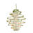 Vertigo 4 - Light Unique / Statement Geometric Chandelier-7265217-121779298