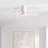  Rozzen 32 Hugger Indoor Ceiling Fan with Matte White blades and Handheld Remote-18891601-18891566