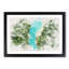 Saint Cassien Lake in France - Picture Frame Painting Print-56854351-56854355