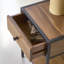 Agra 35cm W Solid Wood Bedside Table