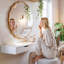 Metal Round Mirror-1858660459
