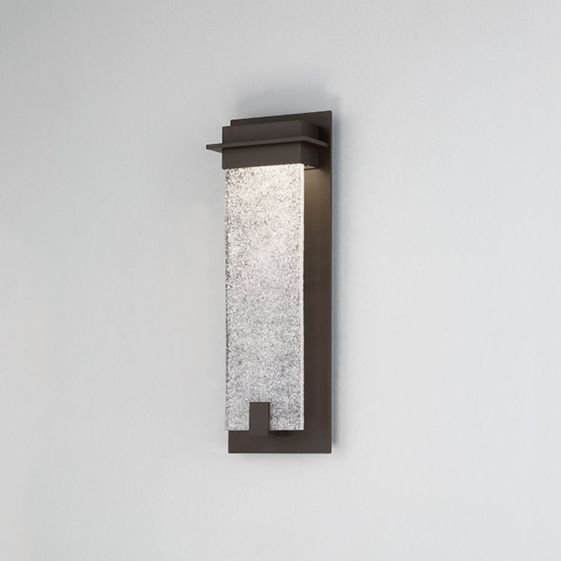 Spa 1-Light LED Outdoor Sconce, 16"H x 5.5"W x 3"D