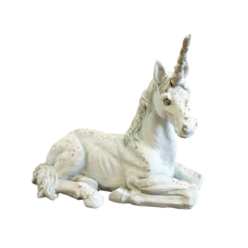 Balhi Animals Weather Resistant Fiberstone Garden Statue