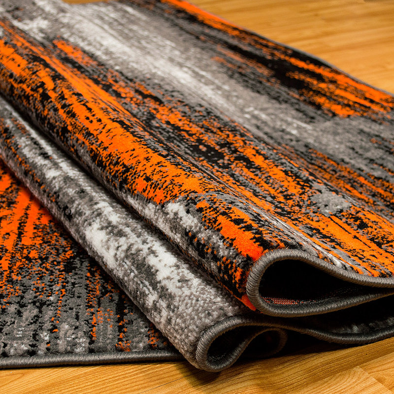 Abstract Indoor Rug, 5' x 6'11"