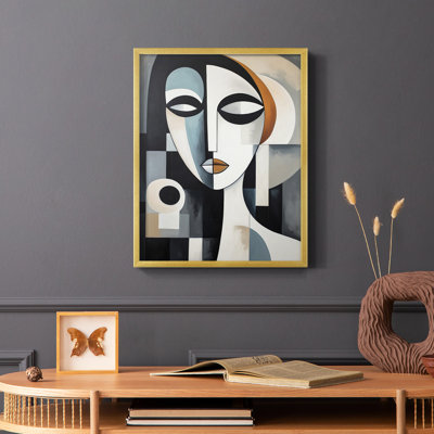 WOMEN Series LXI  -Premium Framed Print -Ready to Hang - No Nails Required