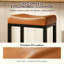 Ensemble de 2 tabourets de bar 30 po en similicuir brun-1151398930-1151398940