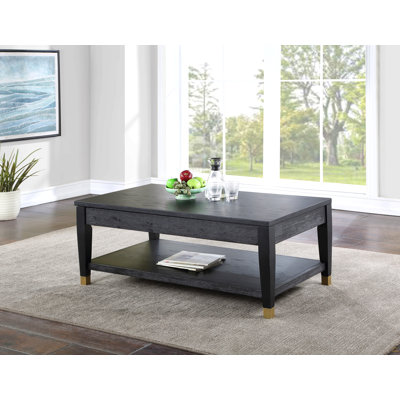 Table basse à plateau relevable