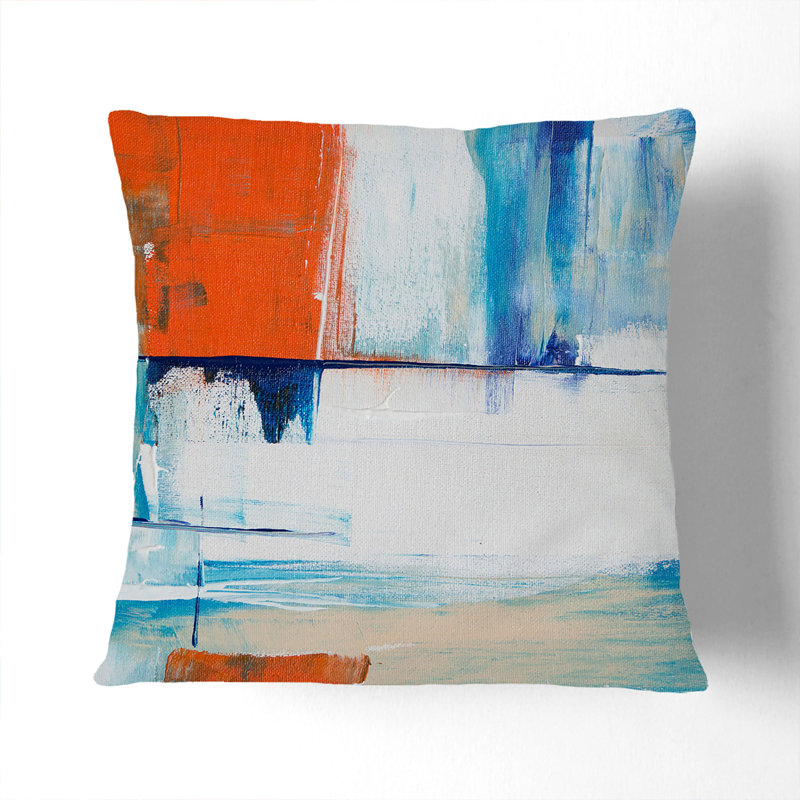 Abstract Square Cushion, 40 x 40 cm