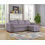 Canapé-lit et chaise longue réversible en velours de 91 po avec rangement Blatnice-1286130297-1294386120