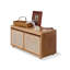 Banc en bois massif Burlywood