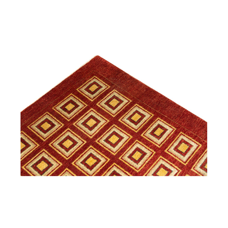 Wool Geometric Area Rug